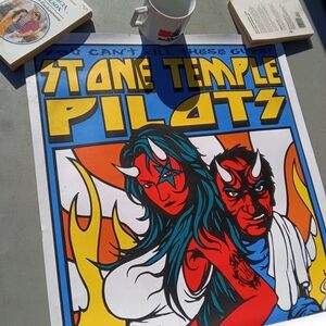 Stone Temple Pilots Graphic Art ConcerPoster -
